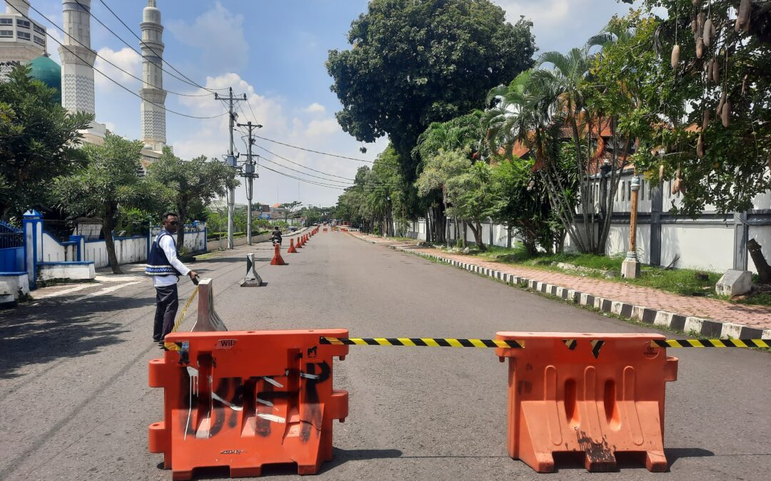 Sterilisasi Kedatangan dan Parkir Mudik Gratis 2026