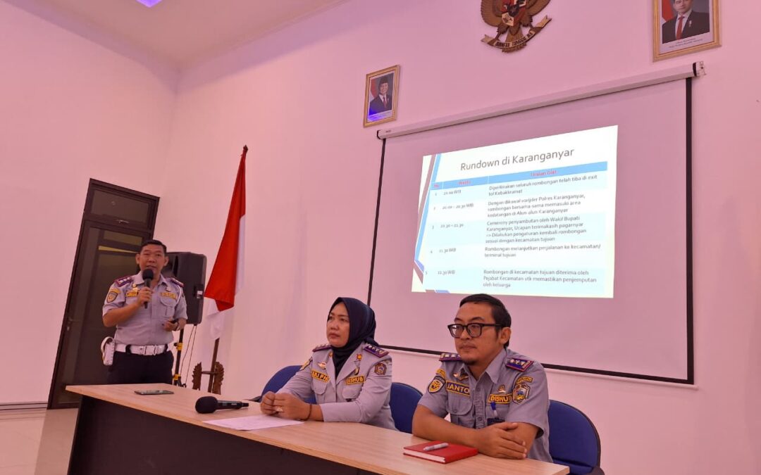 Rapat Pemantapan Lintas Sektoral Pelaksanaan Mudik Gratis 2026